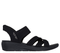 Sandale sport, dama, SKECHERS SLIP-INS ARYA COOLING OFF 163524-BBK negru, textil